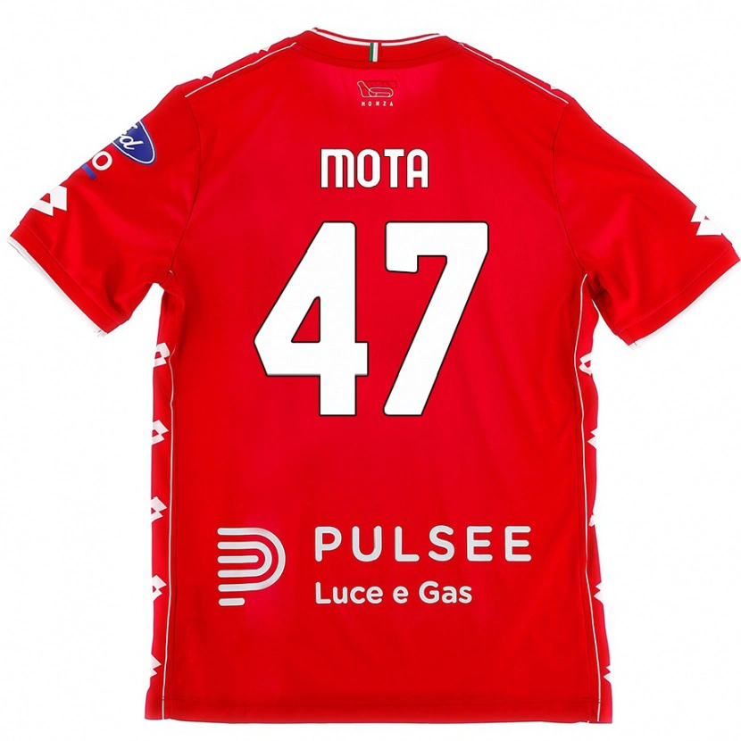 Danxen Damen Dany Mota #47 Rot Weiß Heimtrikot Trikot 2024/25 T-Shirt