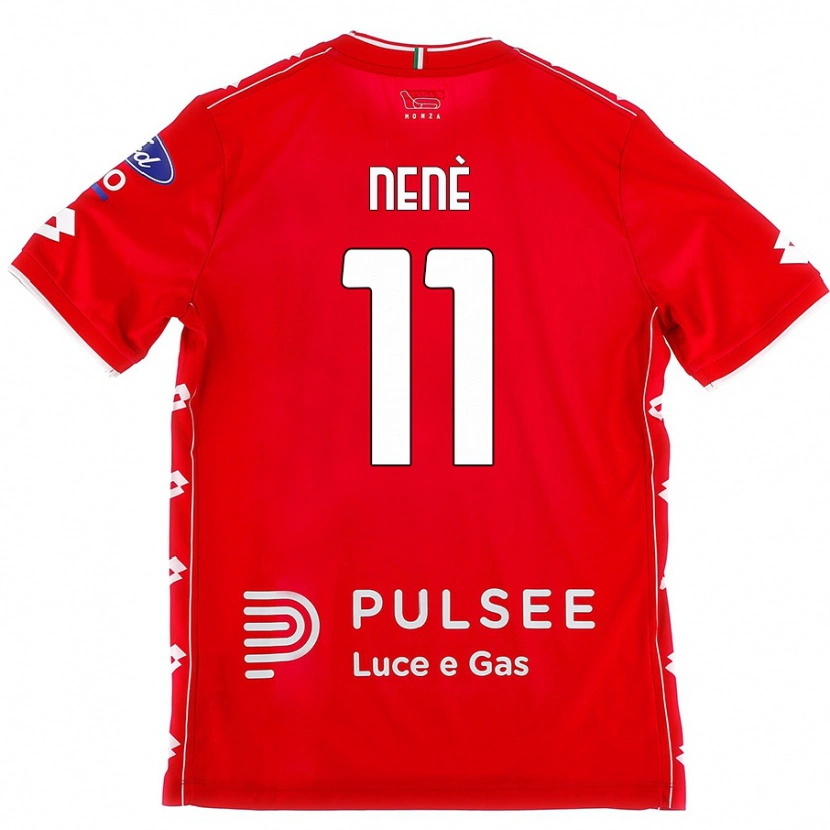 Danxen Damen Stephen Nenè #11 Rot Weiß Heimtrikot Trikot 2024/25 T-Shirt