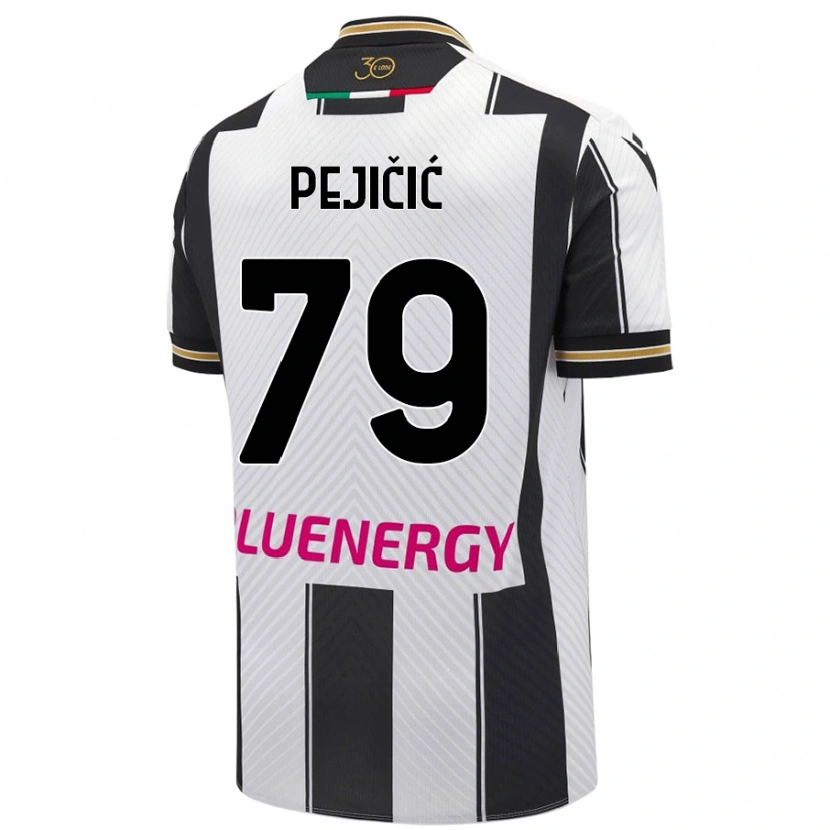 Danxen Damen David Pejičić #79 Weiß Schwarz Heimtrikot Trikot 2024/25 T-Shirt