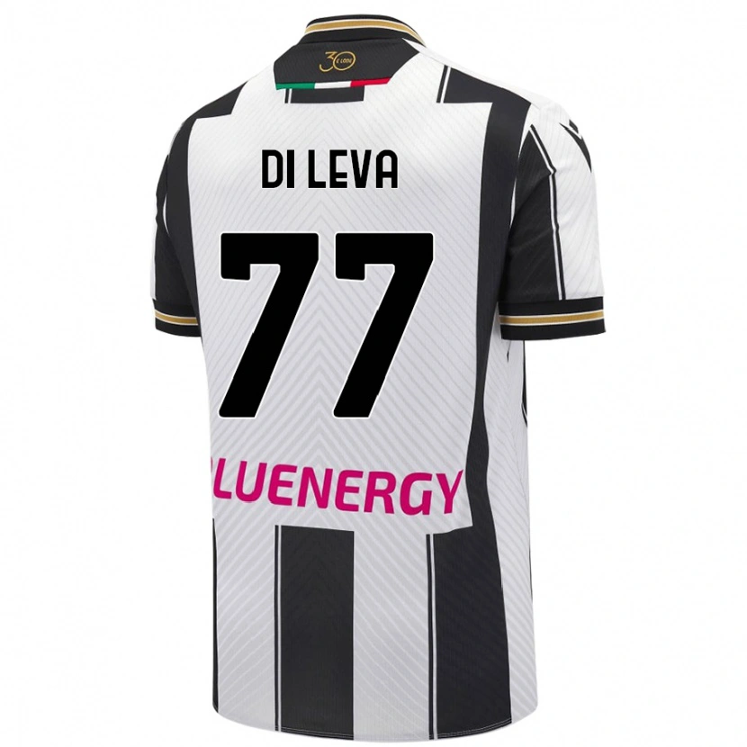 Danxen Damen Vincenzo Di Leva #77 Weiß Schwarz Heimtrikot Trikot 2024/25 T-Shirt