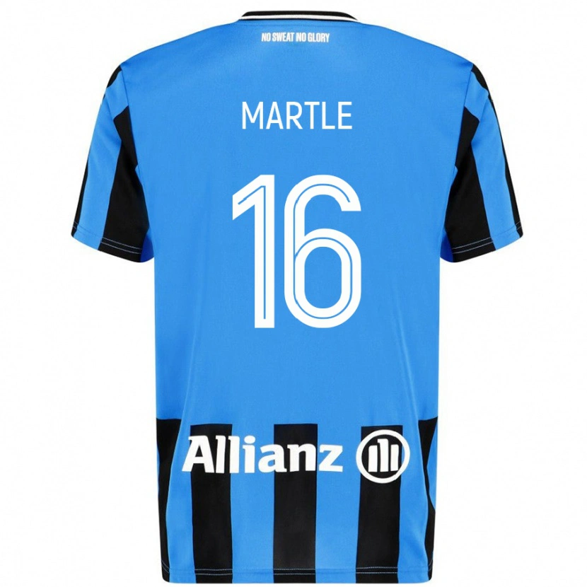 Danxen Damen Margaux Martlé #16 Himmelblau Schwarz Heimtrikot Trikot 2024/25 T-Shirt
