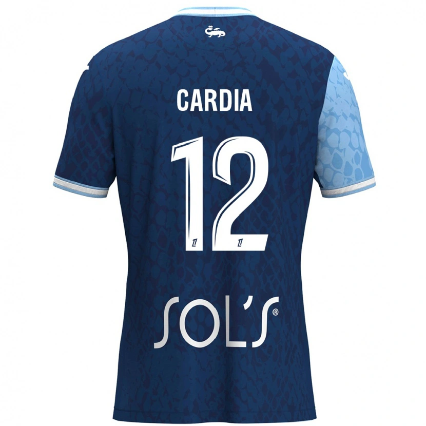 Danxen Damen Mickaëla Cardia #12 Himmelblau Dunkelblau Heimtrikot Trikot 2024/25 T-Shirt