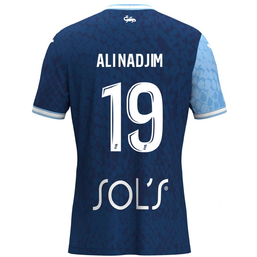 Danxen Damen Nadjma Ali Nadjim #19 Himmelblau Dunkelblau Heimtrikot Trikot 2024/25 T-Shirt