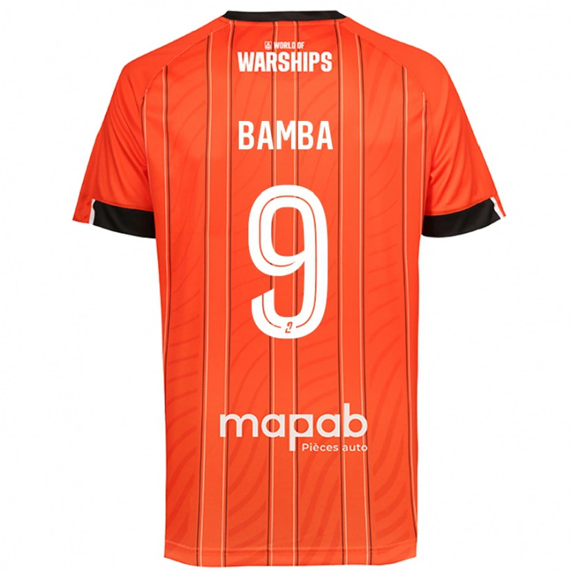 Danxen Damen Mohamed Bamba #9 Orange Heimtrikot Trikot 2024/25 T-Shirt