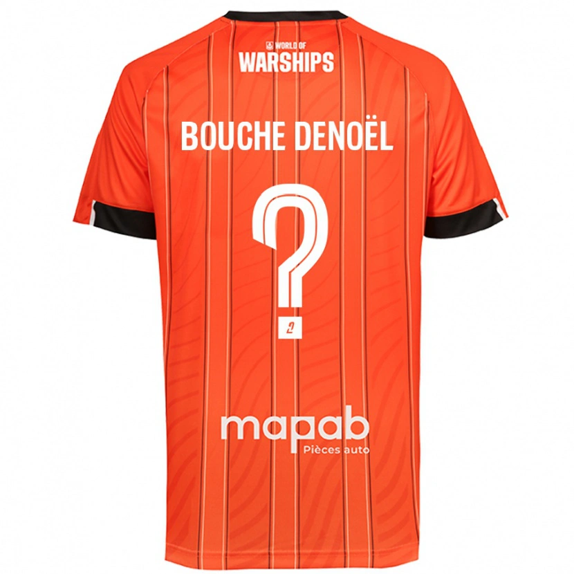 Danxen Damen Max Bouche Denoël #0 Orange Heimtrikot Trikot 2024/25 T-Shirt