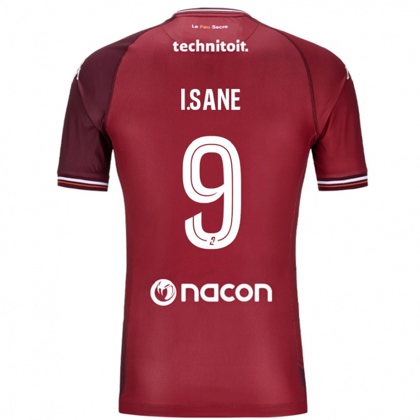 Danxen Damen Ibou Sané #9 Rot Granata Heimtrikot Trikot 2024/25 T-Shirt