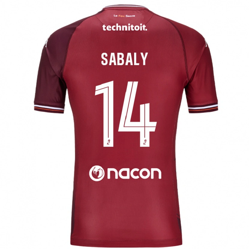 Danxen Damen Cheikh Sabaly #14 Rot Granata Heimtrikot Trikot 2024/25 T-Shirt