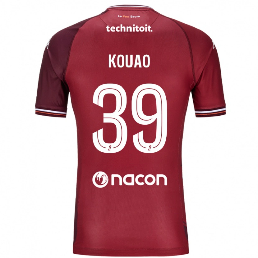 Danxen Damen Koffi Kouao #39 Rot Granata Heimtrikot Trikot 2024/25 T-Shirt