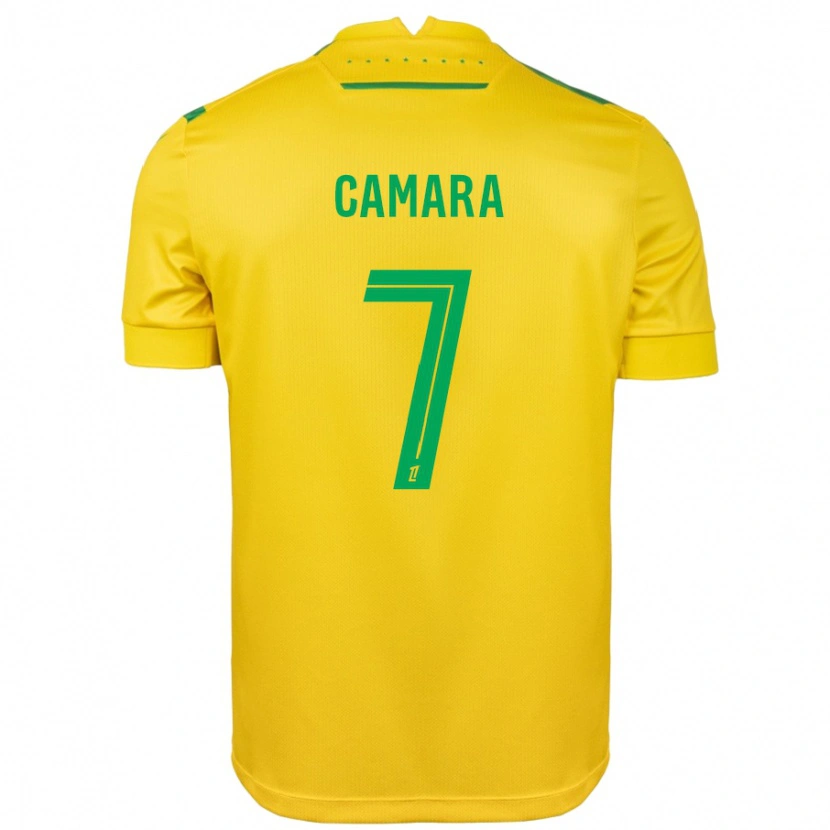 Danxen Damen Mohamed Camara #7 Gelb Grün Heimtrikot Trikot 2024/25 T-Shirt
