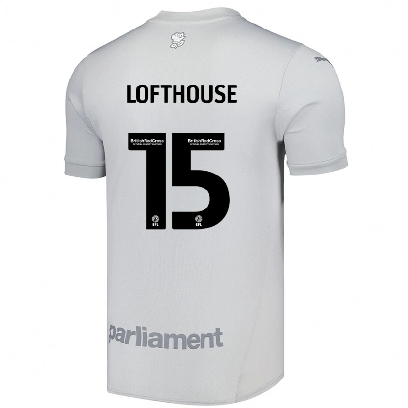 Danxen Damen Kyran Lofthouse #15 Silbergrau Auswärtstrikot Trikot 2024/25 T-Shirt