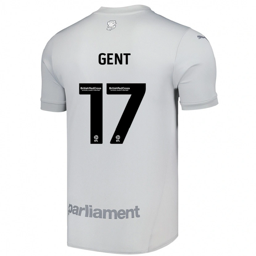 Danxen Damen Georgie Gent #17 Silbergrau Auswärtstrikot Trikot 2024/25 T-Shirt