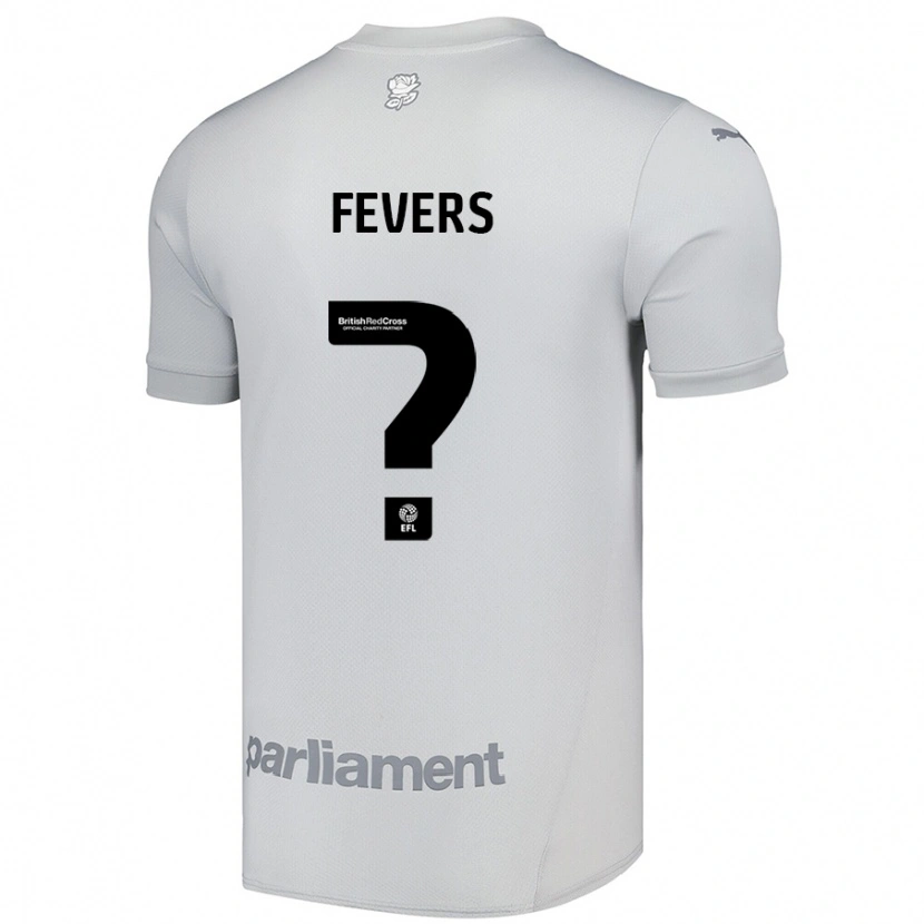 Danxen Damen Becky Fevers #0 Silbergrau Auswärtstrikot Trikot 2024/25 T-Shirt