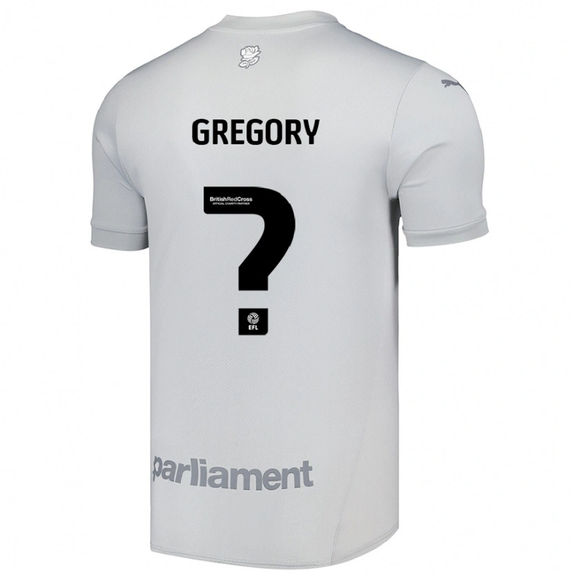 Danxen Damen Jodie Gregory #0 Silbergrau Auswärtstrikot Trikot 2024/25 T-Shirt