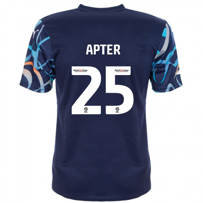 Danxen Damen Rob Apter #25 Marineblau Auswärtstrikot Trikot 2024/25 T-Shirt