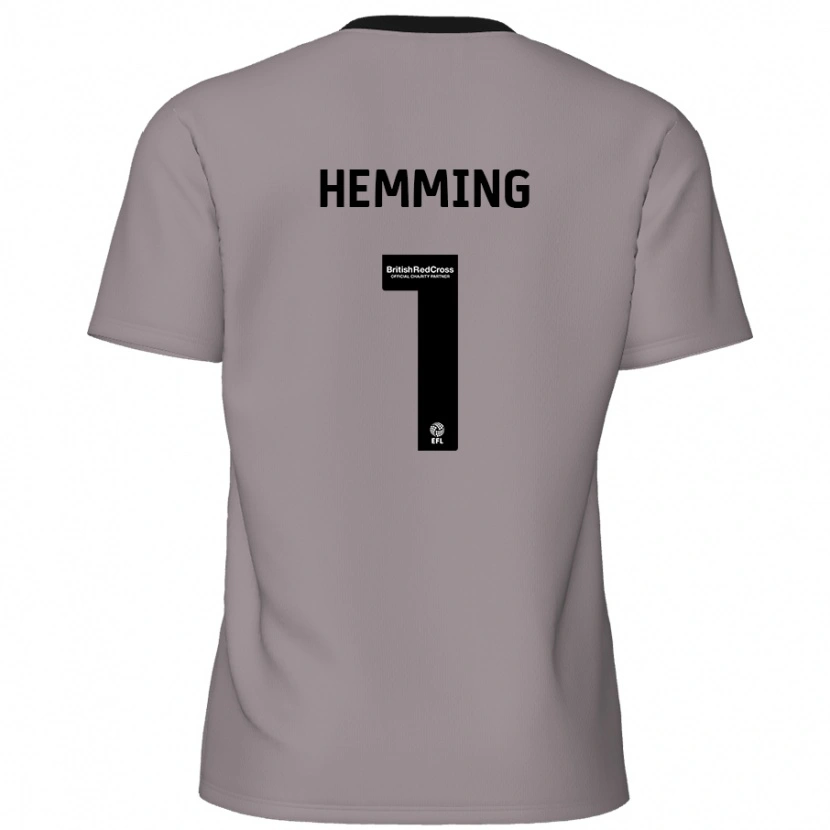 Danxen Damen Zach Hemming #1 Grau Auswärtstrikot Trikot 2024/25 T-Shirt