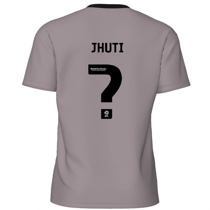 Danxen Damen Reece Jhuti #0 Grau Auswärtstrikot Trikot 2024/25 T-Shirt