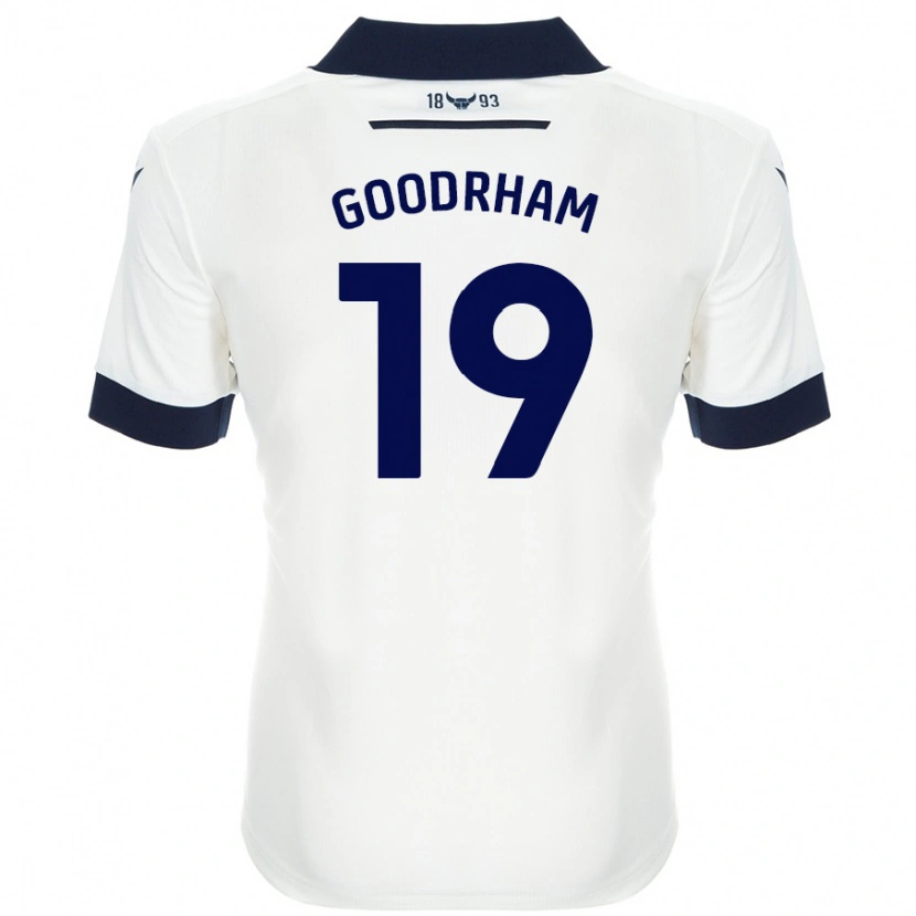 Danxen Damen Tyler Goodrham #19 Weiß Marineblau Auswärtstrikot Trikot 2024/25 T-Shirt