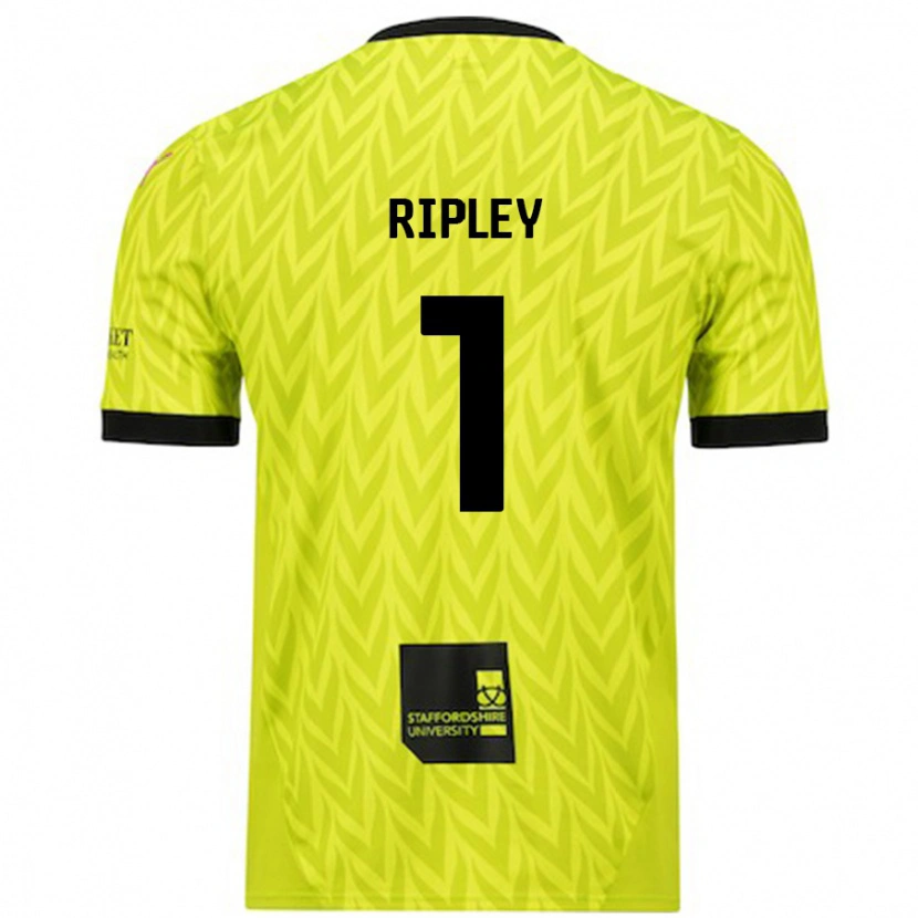 Danxen Damen Connor Ripley #1 Fluoreszierend Grün Auswärtstrikot Trikot 2024/25 T-Shirt