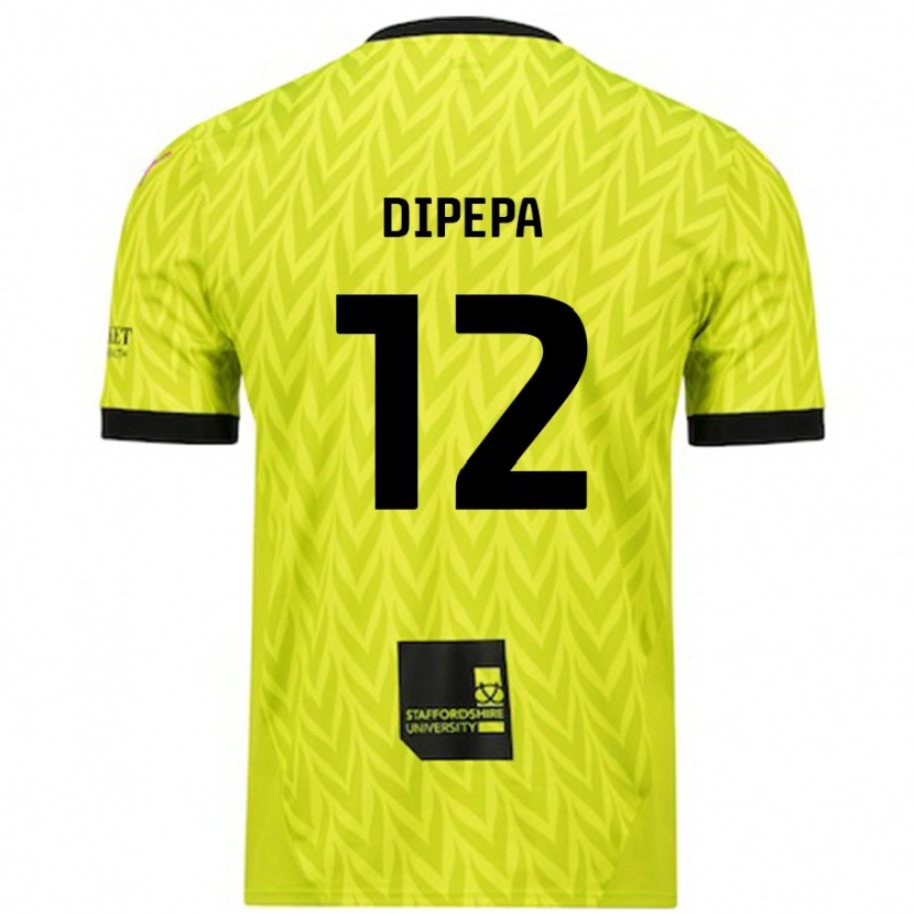 Danxen Damen Baylee Dipepa #12 Fluoreszierend Grün Auswärtstrikot Trikot 2024/25 T-Shirt