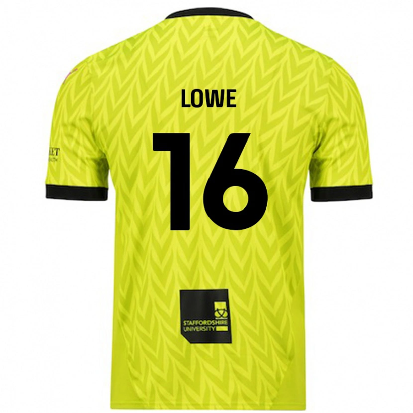 Danxen Damen Jason Lowe #16 Fluoreszierend Grün Auswärtstrikot Trikot 2024/25 T-Shirt