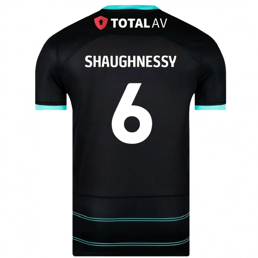Danxen Damen Conor Shaughnessy #6 Schwarz Auswärtstrikot Trikot 2024/25 T-Shirt