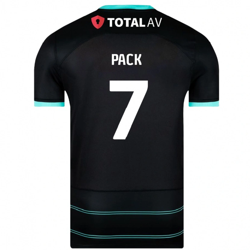 Danxen Damen Marlon Pack #7 Schwarz Auswärtstrikot Trikot 2024/25 T-Shirt