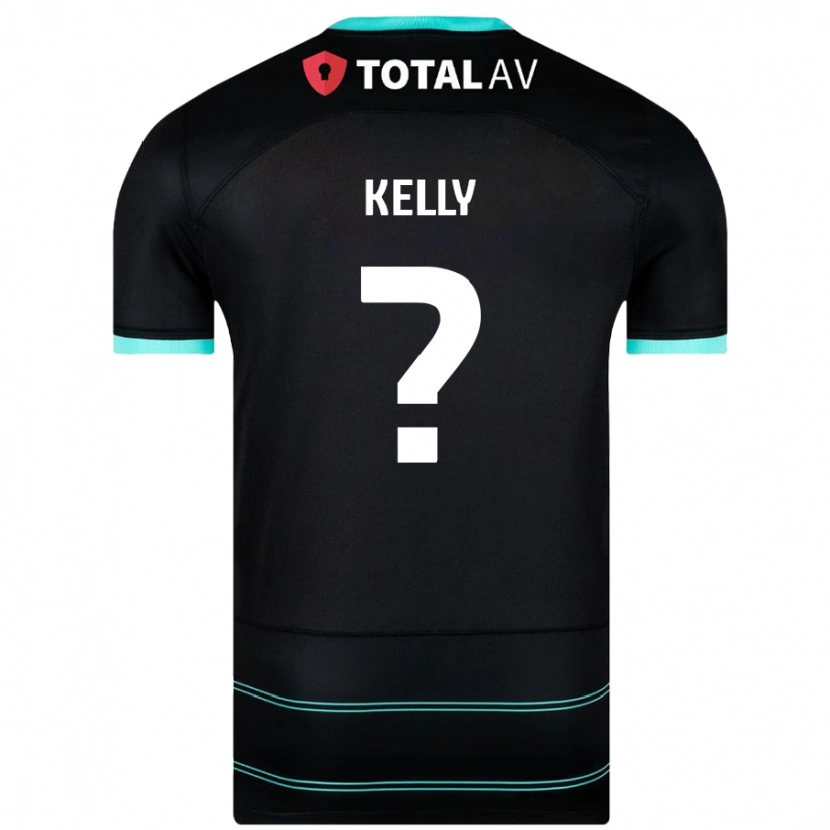 Danxen Damen Liam Kelly #0 Schwarz Auswärtstrikot Trikot 2024/25 T-Shirt