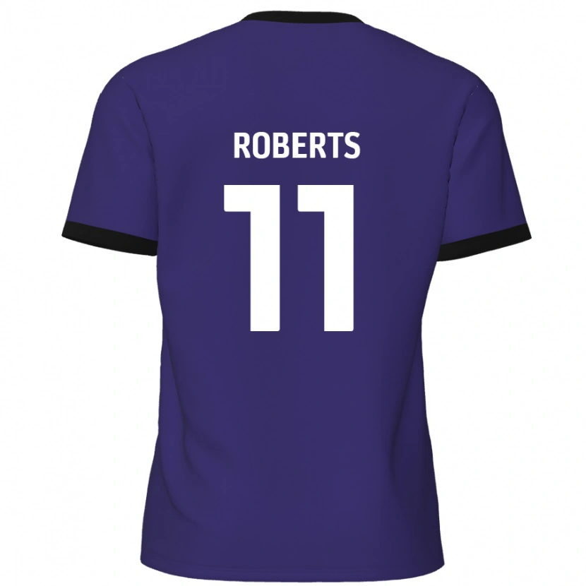 Danxen Damen Jordan Roberts #11 Lila Auswärtstrikot Trikot 2024/25 T-Shirt