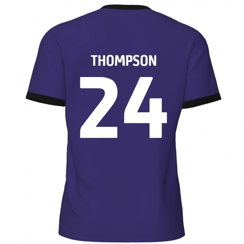 Danxen Damen Ben Thompson #24 Lila Auswärtstrikot Trikot 2024/25 T-Shirt