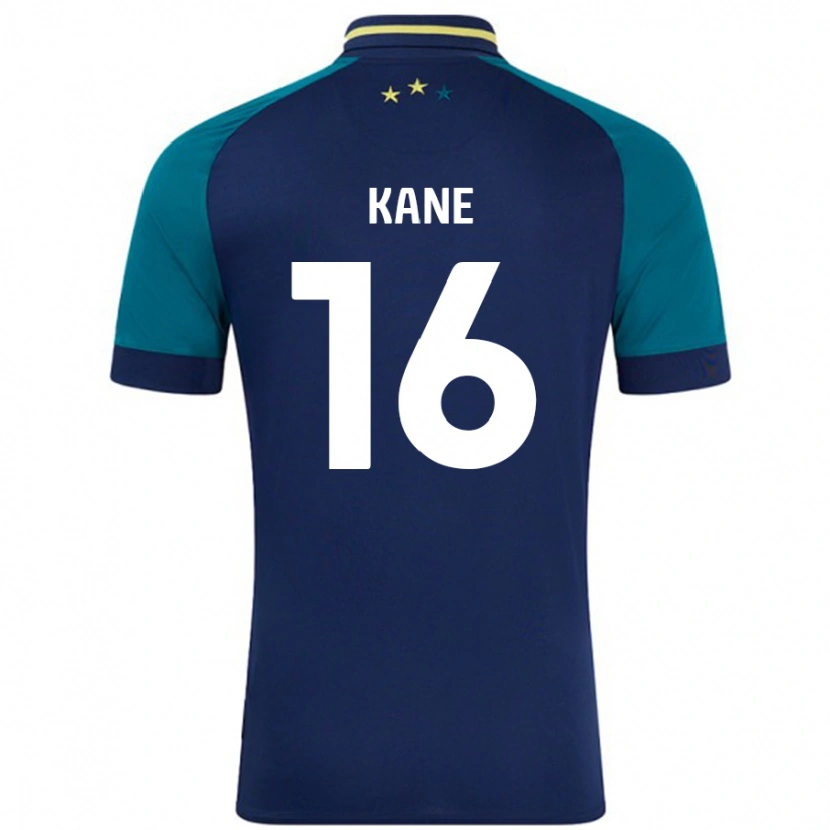 Danxen Damen Herbie Kane #16 Marine Dunkelgrün Auswärtstrikot Trikot 2024/25 T-Shirt