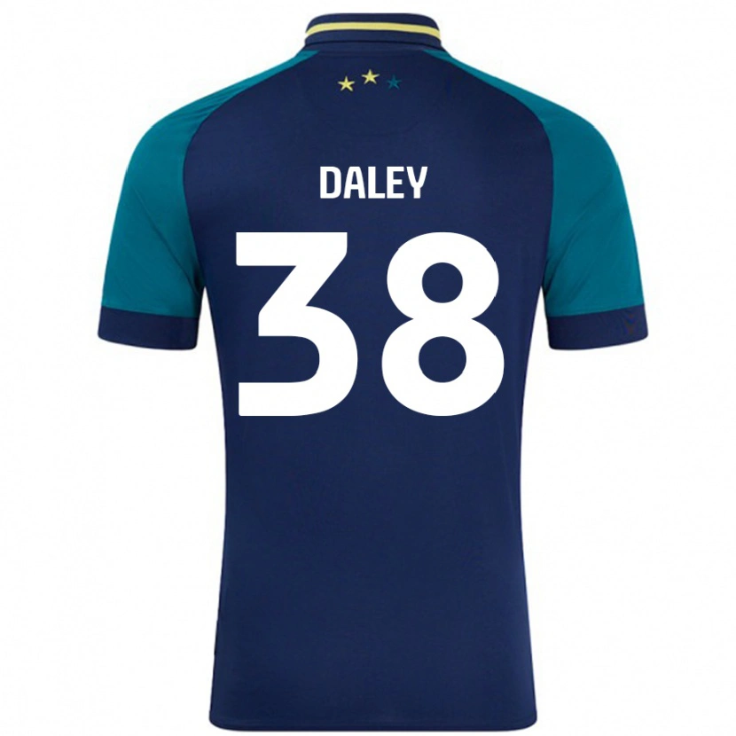 Danxen Damen Luke Daley #38 Marine Dunkelgrün Auswärtstrikot Trikot 2024/25 T-Shirt