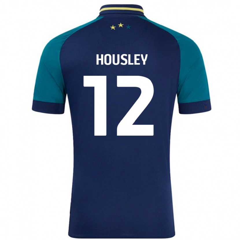 Danxen Damen Autumn Housley #12 Marine Dunkelgrün Auswärtstrikot Trikot 2024/25 T-Shirt