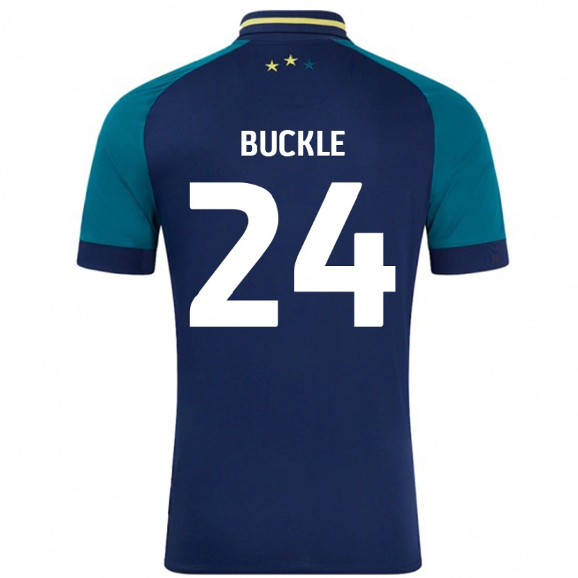 Danxen Damen Sharone Buckle #24 Marine Dunkelgrün Auswärtstrikot Trikot 2024/25 T-Shirt