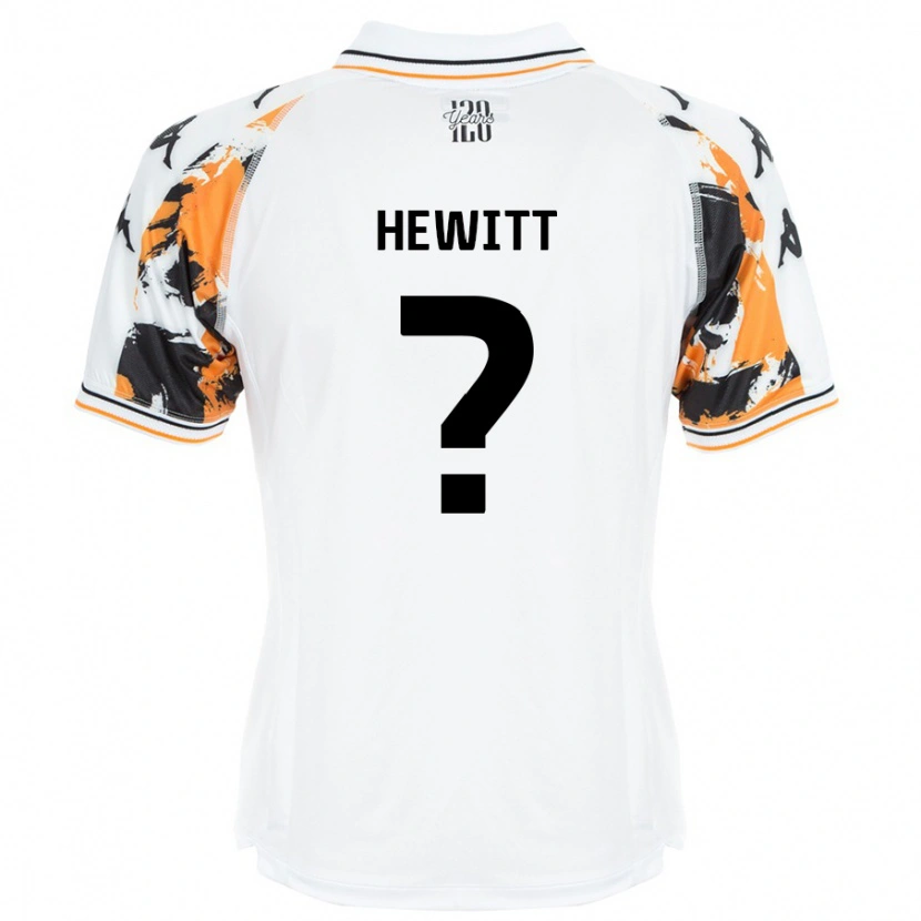 Danxen Damen Stan Hewitt #0 Weiß Auswärtstrikot Trikot 2024/25 T-Shirt