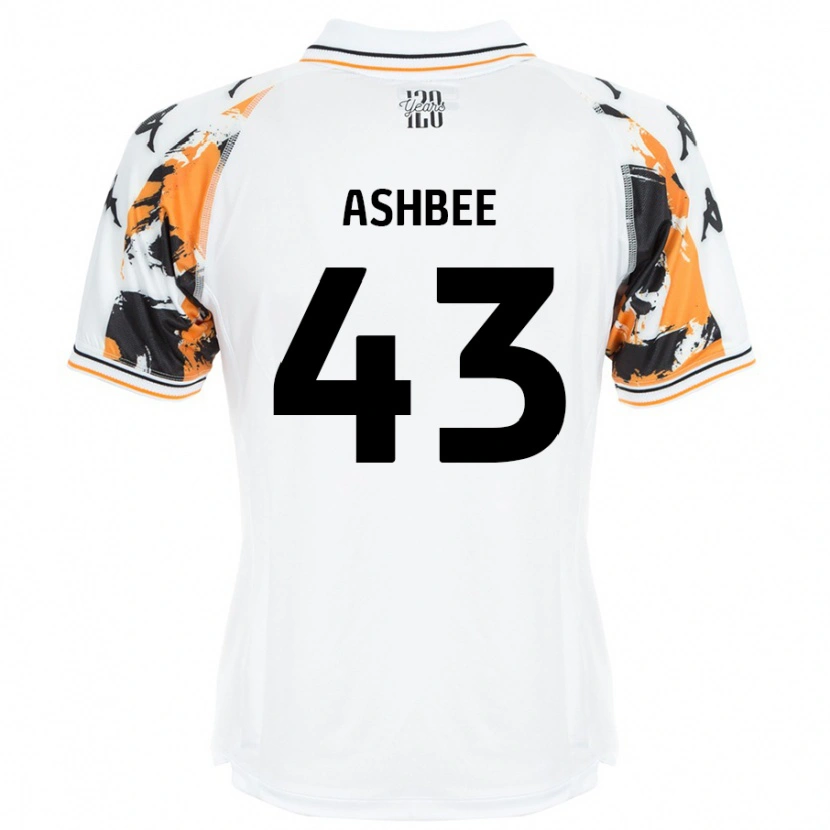 Danxen Damen Stanley Ashbee #43 Weiß Auswärtstrikot Trikot 2024/25 T-Shirt