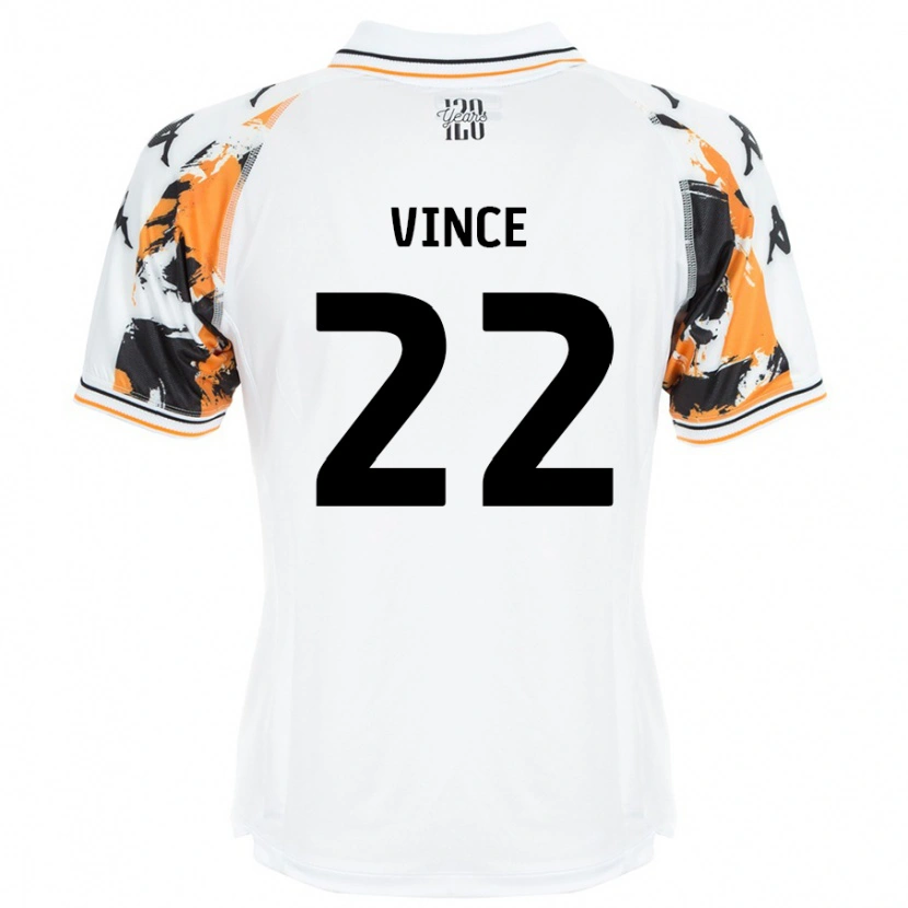 Danxen Damen Anna Vince #22 Weiß Auswärtstrikot Trikot 2024/25 T-Shirt