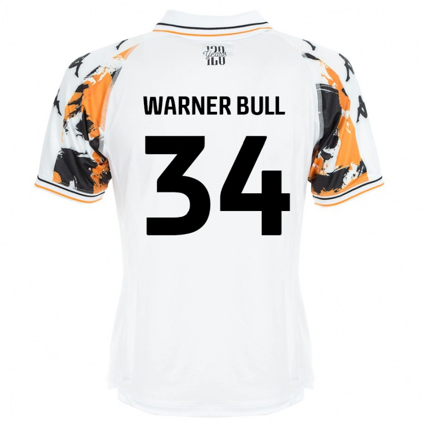 Danxen Damen Lucy Warner-Bull #34 Weiß Auswärtstrikot Trikot 2024/25 T-Shirt