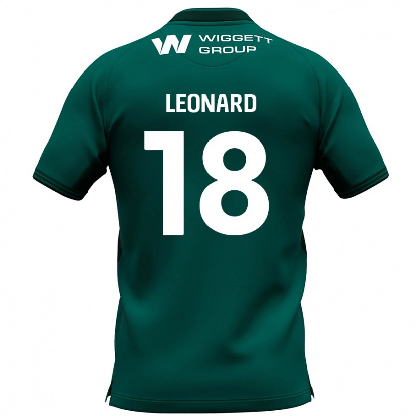 Danxen Damen Ryan Leonard #18 Grün Auswärtstrikot Trikot 2024/25 T-Shirt