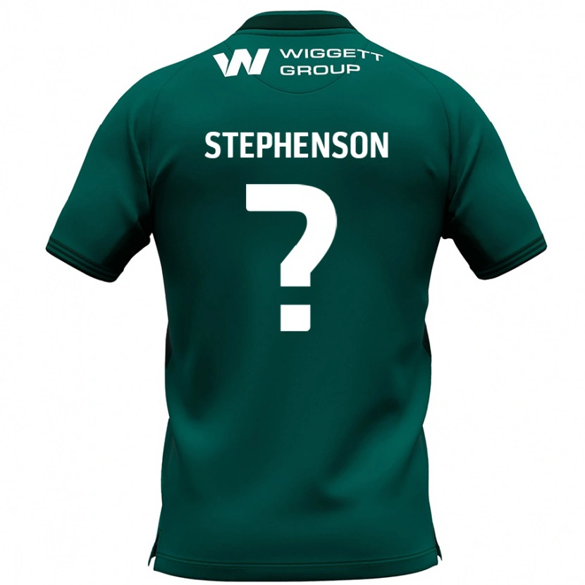 Danxen Damen Joshua Stephenson #0 Grün Auswärtstrikot Trikot 2024/25 T-Shirt