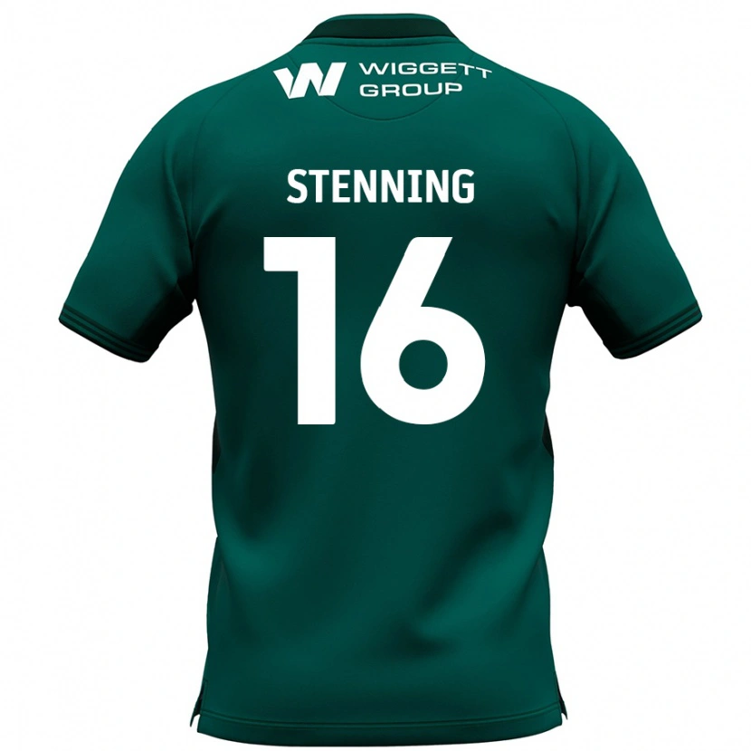 Danxen Damen Ellie Stenning #16 Grün Auswärtstrikot Trikot 2024/25 T-Shirt