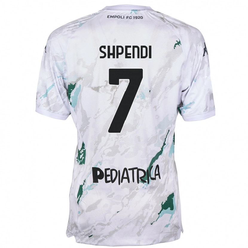 Danxen Damen Stiven Shpendi #7 Grau Auswärtstrikot Trikot 2024/25 T-Shirt