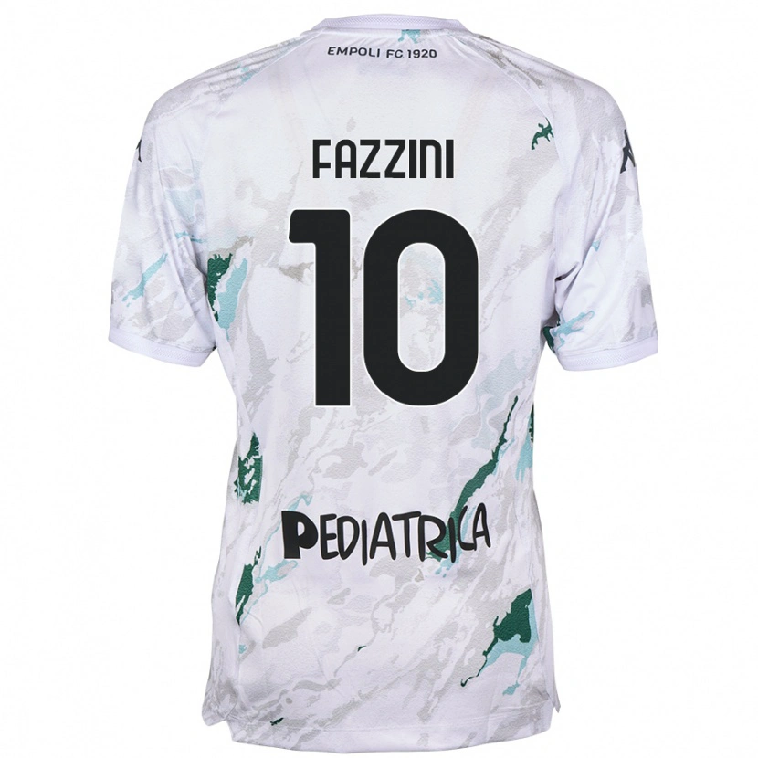 Danxen Damen Jacopo Fazzini #10 Grau Auswärtstrikot Trikot 2024/25 T-Shirt