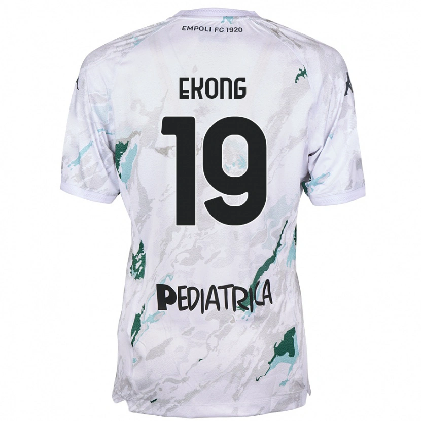 Danxen Damen Emmanuel Ekong #19 Grau Auswärtstrikot Trikot 2024/25 T-Shirt