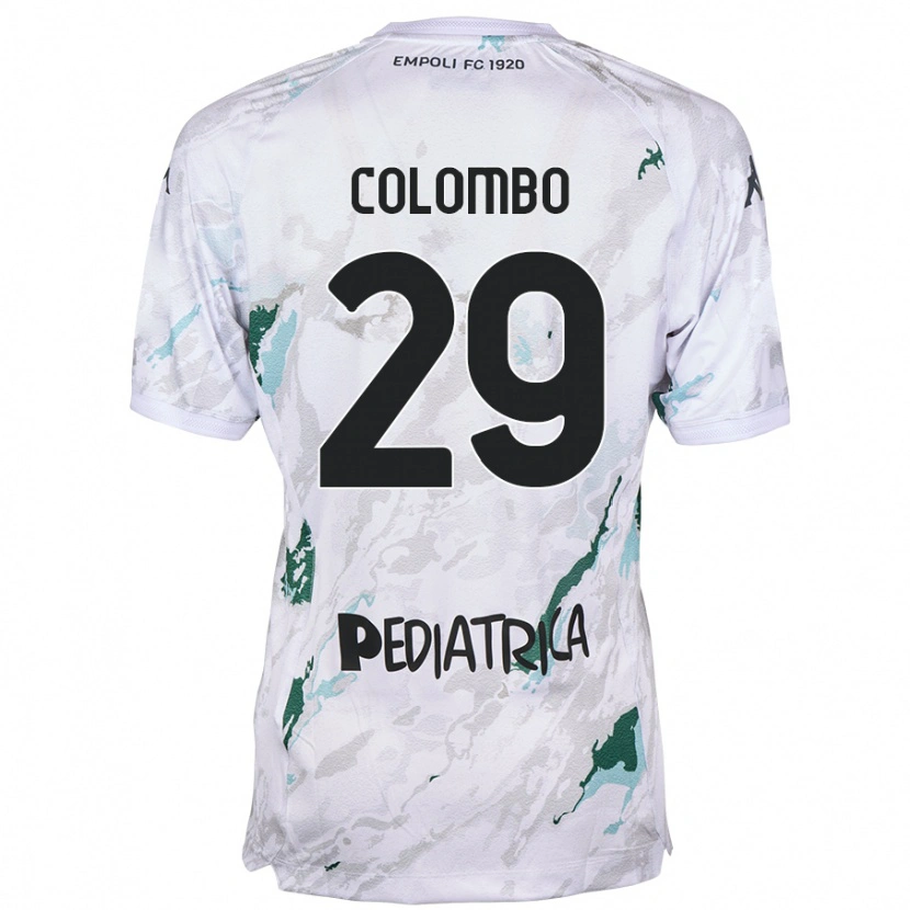 Danxen Damen Lorenzo Colombo #29 Grau Auswärtstrikot Trikot 2024/25 T-Shirt