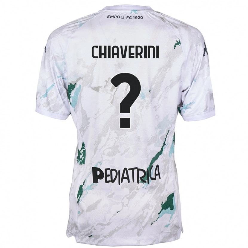 Danxen Damen Alessio Chiaverini #0 Grau Auswärtstrikot Trikot 2024/25 T-Shirt