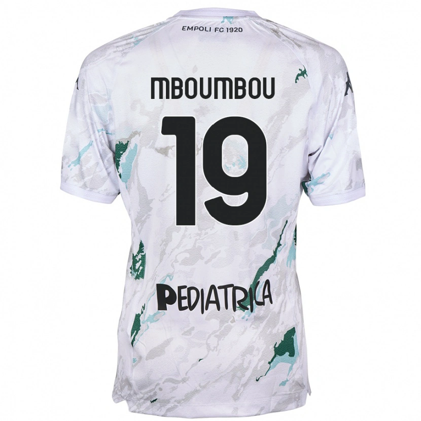 Danxen Damen Arnaud Mboumbou #19 Grau Auswärtstrikot Trikot 2024/25 T-Shirt