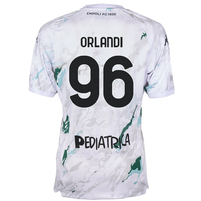 Danxen Damen Andrea Orlandi #96 Grau Auswärtstrikot Trikot 2024/25 T-Shirt