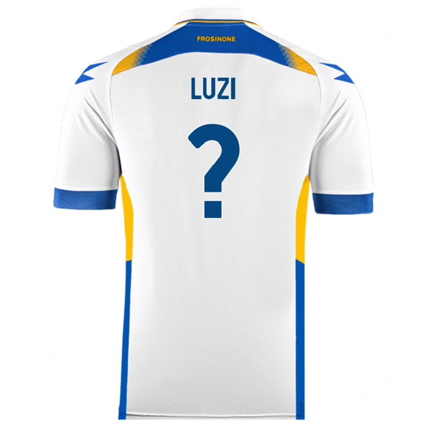 Danxen Damen Daniel Luzi #0 Weiß Auswärtstrikot Trikot 2024/25 T-Shirt