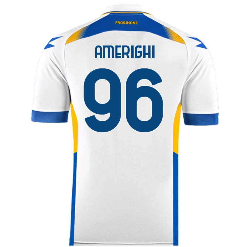 Danxen Damen Igor Amerighi #96 Weiß Auswärtstrikot Trikot 2024/25 T-Shirt