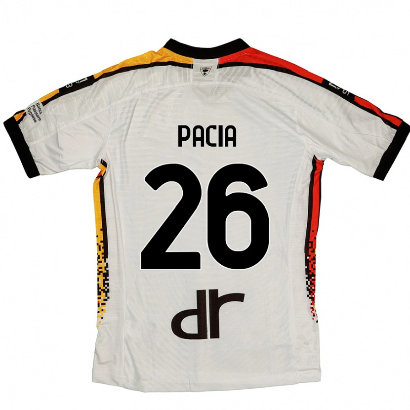 Danxen Damen Fabiano Pacia #26 Weiß Schwarz Auswärtstrikot Trikot 2024/25 T-Shirt